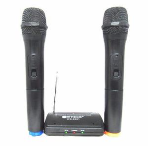 Set X 2 Micrófonos Inalámbricos Profesionales Wg