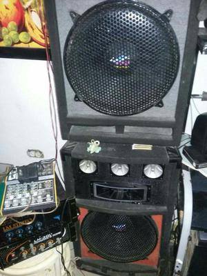 Vendo 4 Caja American Soum con Parlantes