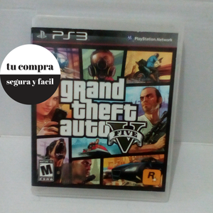 juegos ps3 GTAV MIRA ESTA EN MUY BUEN ESTADO CON GARANTIA.