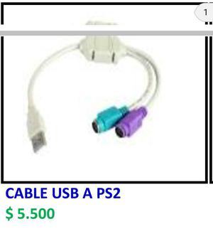 se vende cable usb a ps2