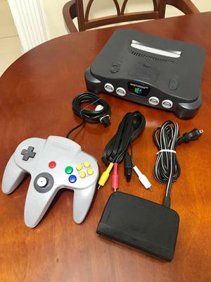 Consola Nintendo 64, 1 Control Y Cables