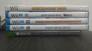 Juegos de Wii U Y Xbox One