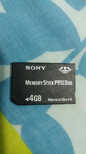 Memory Stick Pro Duo 4gb