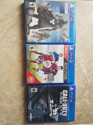 Se Vende Juegos para Play Station 4