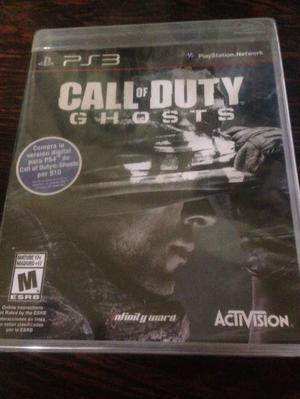 VENDO CALL OF DUTY GHOSTS PS3