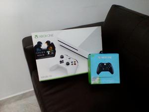 Vendo Xbox One S Com Dos Controles Y Jue