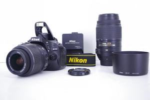 Camara Reflex Nikon D con factura, caja, disparador