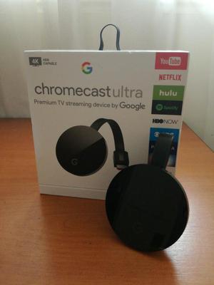 Chromecast Ultra 4k Streaming Device