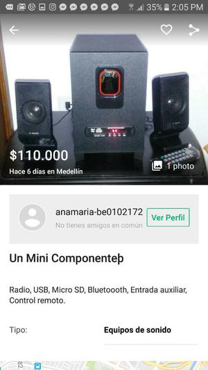 Mini Componente Nuevo