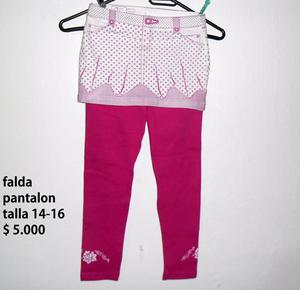 ropa variada niña