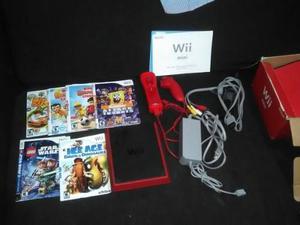 Vendo Nintendo Wii Mini + 6 Video Juegos $ negociable