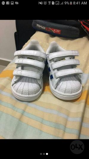 Adidas Super Star Bebe Casi Nuevos