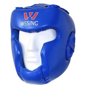 Cabezal Proteccion Boxeo Kickboxing Ufc Amm Wesing Azul L