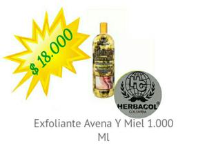 Exfoliante Avena Y Miel Hidratante