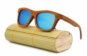 Gafas de sol marco en madera bamboo.envio Gratis