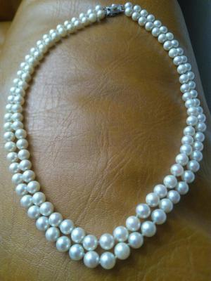 Oferta Oferta Collar de 123 Perlas 8mm