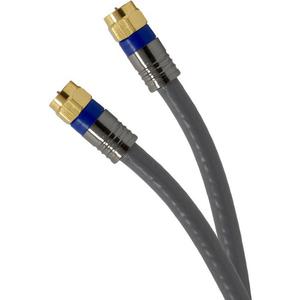 Protección Cuádruple Cable Coaxial, 50', Gris