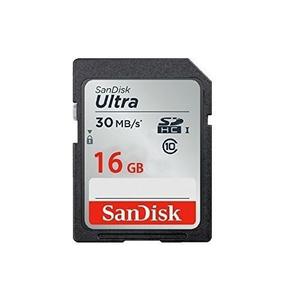 Sandisk Ultra 16 Gb Sdhc Clase 10/uhs-1 Tarjeta De Memoria F
