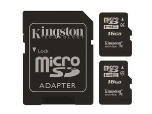 Tarjeta Flash De Kingston Digital 16gb Micro Sd, Paquete D39