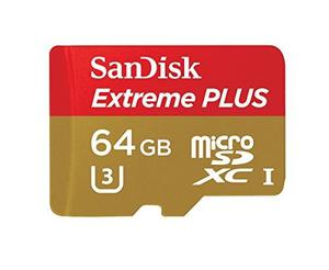 Tarjeta Sandisk Extreme Plus De 64gb Microsdxc Uhs-i / U3...