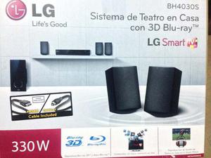 Teatro En Casa 5.1 Con 3d Blu-ray Smart Tv (lg Bhs)