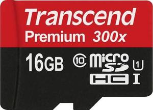 Transcend 16gb Microsdhc Class10 Uhs-1 Memoria De Tarjeta 29
