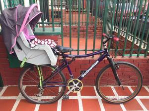 Bicicleta con Porta Niño