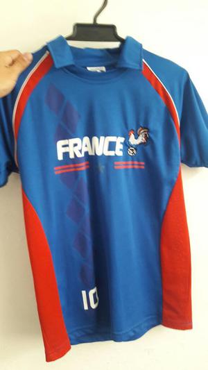 Camiseta Futbol Francia Original Usada