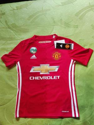 OFERTA Camiseta Manchester United Adidas Original talla 10