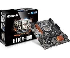 board asrock h 110 para sexta generacion