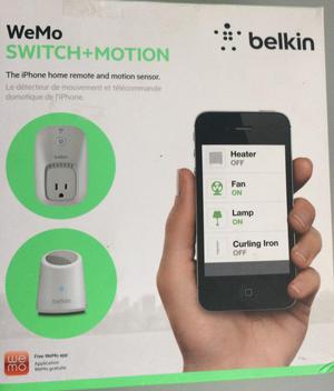 Belkin Wemo Switch + Sensor de Movimiento.