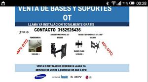 Instalacion Venta Bases Y Soportes