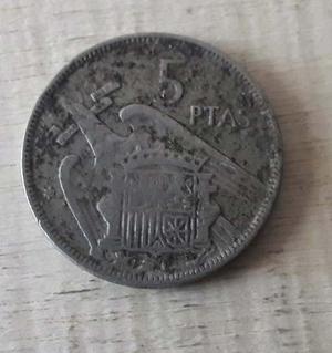 Moneda Antigua 5 Pesetas 