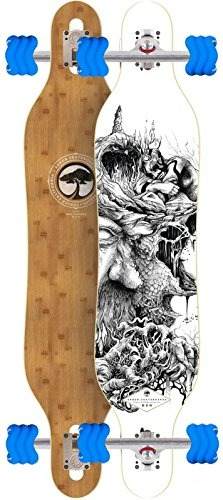 Skateboard Eje Eje Bambú  Longboard Oferta 925