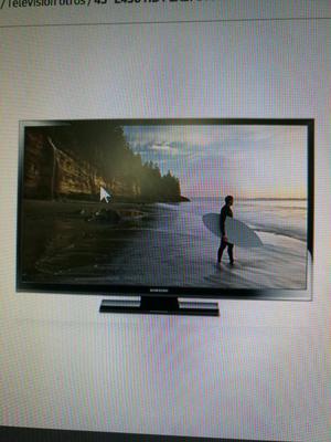 Vendo Tv de 43'' Samsung Modelo E450 Hd