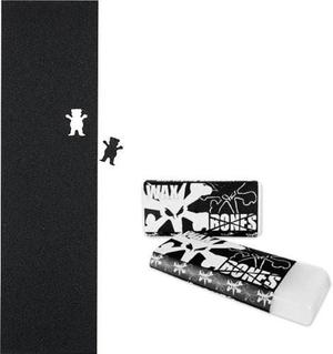 Diamond Supply Co Grizzly Grip Tape (negro) Con Los Huesos