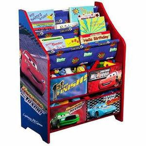 Disney - Cars Libro Y Organizador Del Juguete