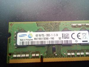 MEMORIA DDR3 DE 4 GB PARA PORTATIL