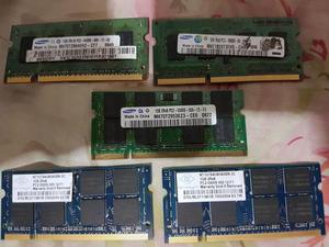 MEMORIAS RAM DDR2 PORTATIL VARIAS