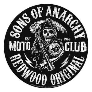Sons Of Anarchy Club De Moto Pegatina Reaper !