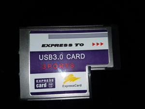 TARJETA EXPRESSCARD USB 3.0 PARA PORTATIL