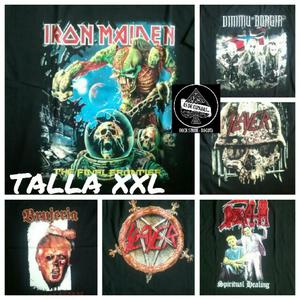 Camisetas Xxl Rock Metal