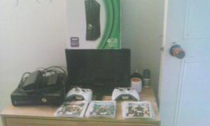 Xbox 360 Lt6 Con Cargador Y Juegos 10dias De Uso