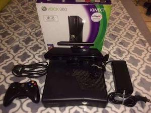 Xbox 360 Slim 4gb + Kinect + 10 Juegos!