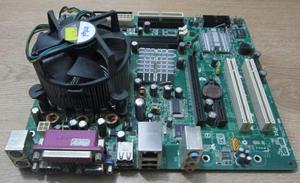 Combo board Intel D101GGC con Pentium 4 HT 631 y DDR1