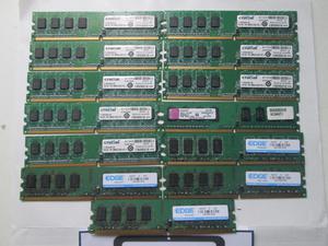 MEMORIAS RAM DDR2 2GB Y 1 GB 800 MHZ PARA PC ESCRITORIO