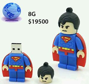 Memoria Usb Superman 8G Version Lego Envio Gratis Bogota