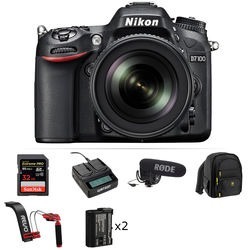 Nikon D Dslr Camera Video Production Kit With mm F