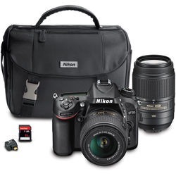 Nikon D Dslr Camera With mm And mm Dual Lens