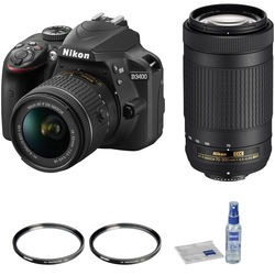 Nikon D With mm And mm Lenses Basic Kit